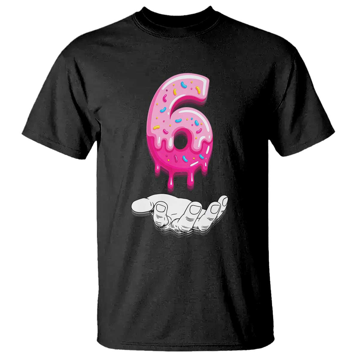Funny 67 Six Seven Meme Couple Matching T Shirt Number 6 Baseball Ice Cream Drip TS10 Black Print Your Wear