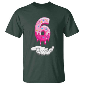 Funny 67 Six Seven Meme Couple Matching T Shirt Number 6 Baseball Ice Cream Drip TS10 Dark Forest Green Print Your Wear