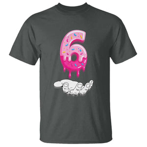 Funny 67 Six Seven Meme Couple Matching T Shirt Number 6 Baseball Ice Cream Drip TS10 Dark Heather Print Your Wear