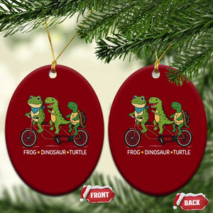 Subtle FDT Ceramic Ornament Frog Dinosaur Turtle Political Satire TS10 Print Your Wear