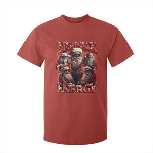 Christmas Santa T Shirt For Kid Big Nick Energy Bootleg Rap Tee TS10 Red Print Your Wear