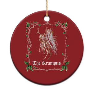 Krampus Christmas Ornament Goth Xmas Krampus Reindeer Skull Ugly Sweater Evil Pajama TS10 Print Your Wear