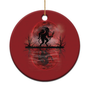 Krampus Christmas Ornament Scary Horror Goth Xmas Blood Moon Ugly Sweater Evil Pajama TS10 Print Your Wear