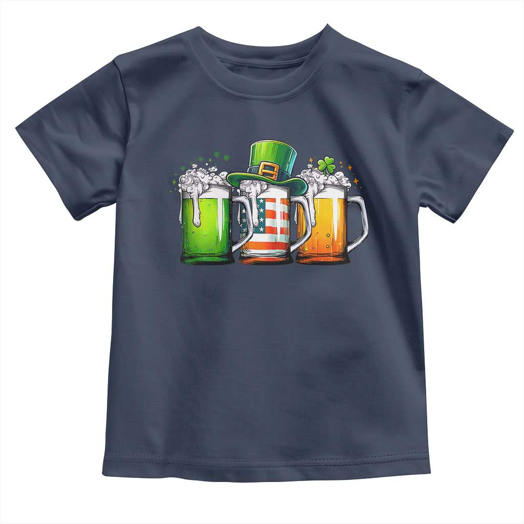 Irish Beer Toddler T Shirt Ireland St Patricks Day Drinking Party TS10 Navy Print Your Wear