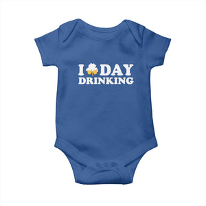 St Patricks Day Irish Beer Baby Onesie Funny Drinking Party TS10 Royal Blue Print Your Wear