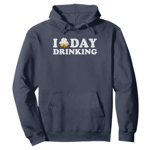St Patricks Day Irish Beer Hoodie Funny Drinking Party TS10 Navy Print Your Wear