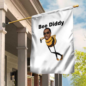 Bee Diddy Garden Flag Dark Humor Internet Meme Brainrot Gen Z TS10 Print Your Wear