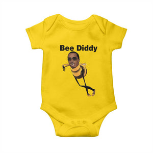 Bee Diddy Baby Onesie Dark Humor Internet Meme Brainrot Gen Z TS10 Daisy Print Your Wear