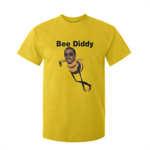 Bee Diddy T Shirt For Kid Dark Humor Internet Meme Brainrot Gen Z TS10 Daisy Print Your Wear
