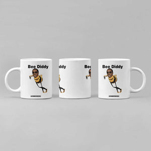 Bee Diddy Coffee Mug Dark Humor Internet Meme Brainrot Gen Z TS10 Print Your Wear