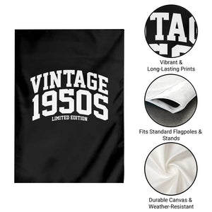 Vintage 1950s Limited Edition Garden Flag Vintage Varsity Funny Cool 1950 Theme TS10 Print Your Wear