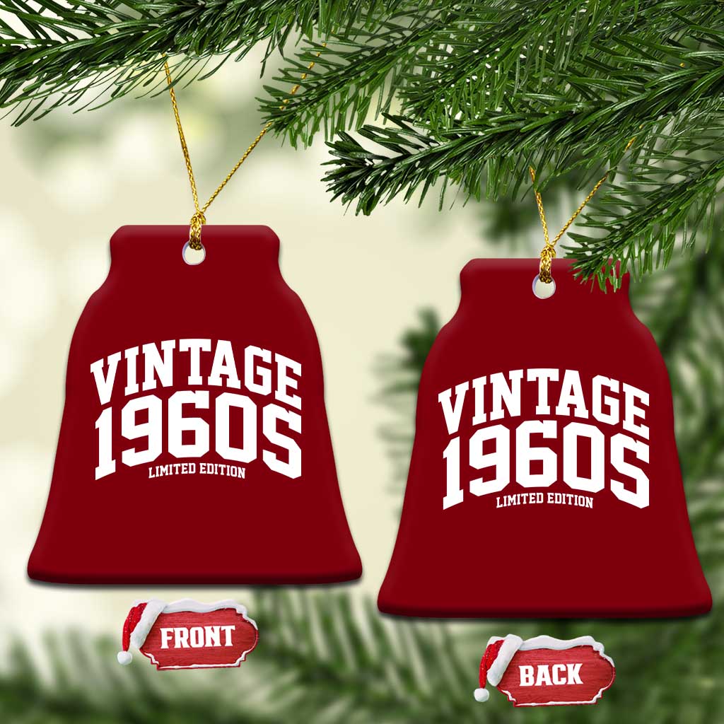 Vintage 1960s Limited Edition Ceramic Ornament Vintage Varsity Funny Cool 1960 Theme TS10 Print Your Wear