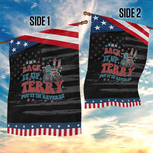 Funny 4th of July Back It Up Terry Put It In Reverse Garden Flag TS10 Print Your Wear