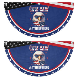 Bald Eagle Patriotic Fan Flag Caw Caw Motherfucker American Flag TS10 2pcs pack Classic Navy Print Your Wear