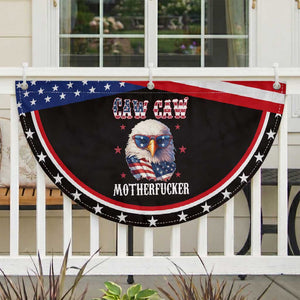 Bald Eagle Patriotic Fan Flag Caw Caw Motherfucker American Flag TS10 2pcs pack Classic Black Print Your Wear