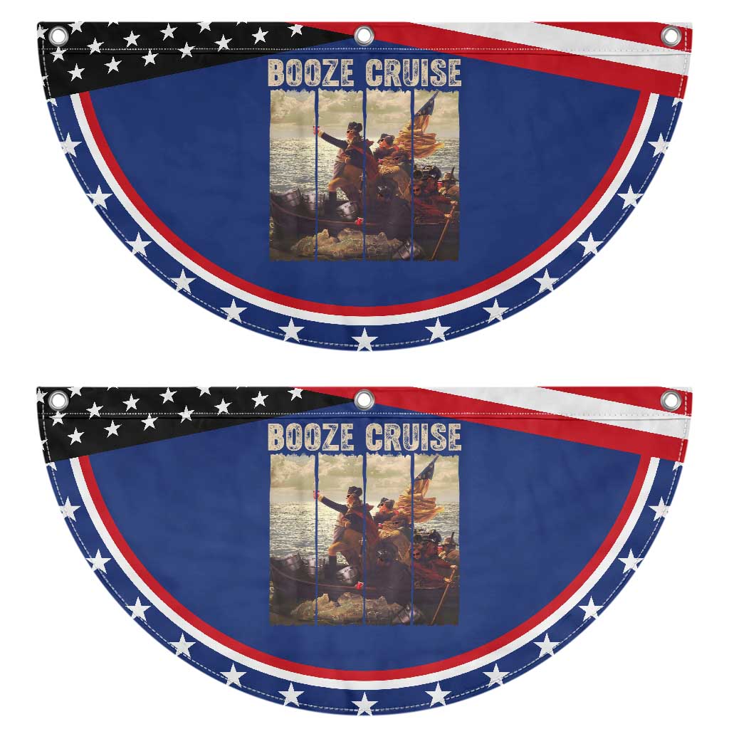 Funny 4th of July Patriotic Fan Flag Political Party Booze Cruise Founding Father TS10 2pcs pack Classic Navy Print Your Wear
