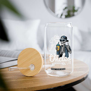 Cool Uncles Club Glass Can Funny Uncle Skeleton TS10 Print Your Wear