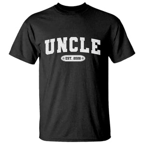 Promoted To Uncle Est 2026 T Shirt New Uncle Gift TS10 Black Print Your Wear