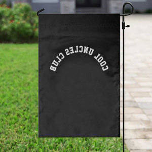 Cool Uncles Club Garden Flag Gifts For Uncle Retro Upside Down Text TS10 Print Your Wear
