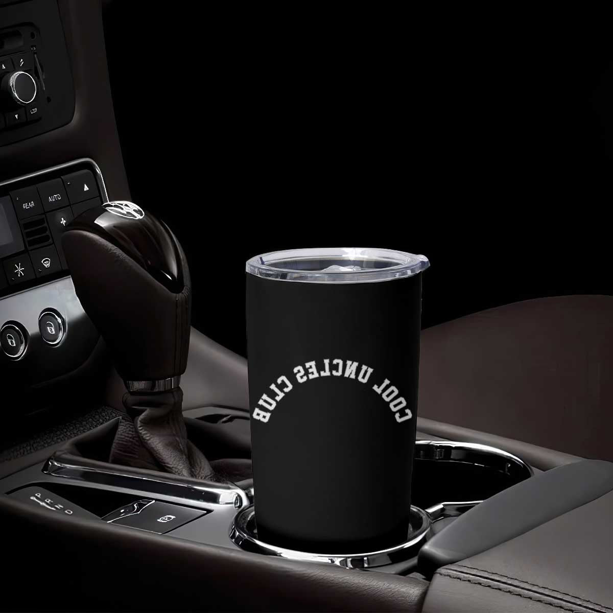 Cool Uncles Club Tumbler Cup Gifts For Uncle Retro Upside Down Text TS10 Print Your Wear