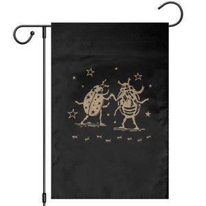 Dancing Lady Bugs Happy Little Insects Nature Lovers Garden Flag TS10 Black Print Your Wear
