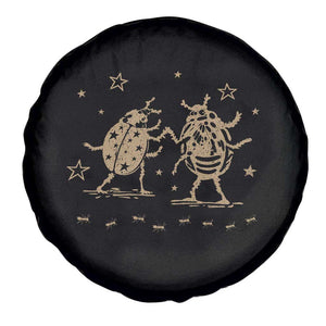 Dancing Lady Bugs Happy Little Insects Nature Lovers Spare Tire Cover TS10 Print Your Wear