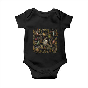 Insect Bug Collection Collector Entomologist Entomology Baby Onesie TS10 Black Print Your Wear