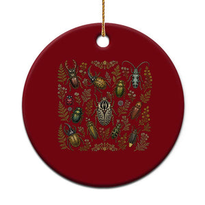 Insect Bug Collection Collector Entomologist Entomology Ceramic Ornament TS10 1pc Red Print Your Wear