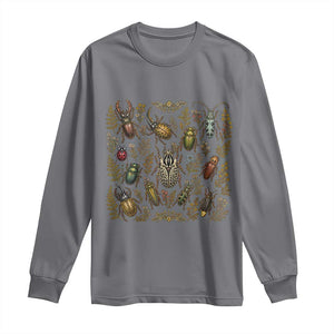 Insect Bug Collection Collector Entomologist Entomology Long Sleeve Shirt TS10 Charcoal Print Your Wear
