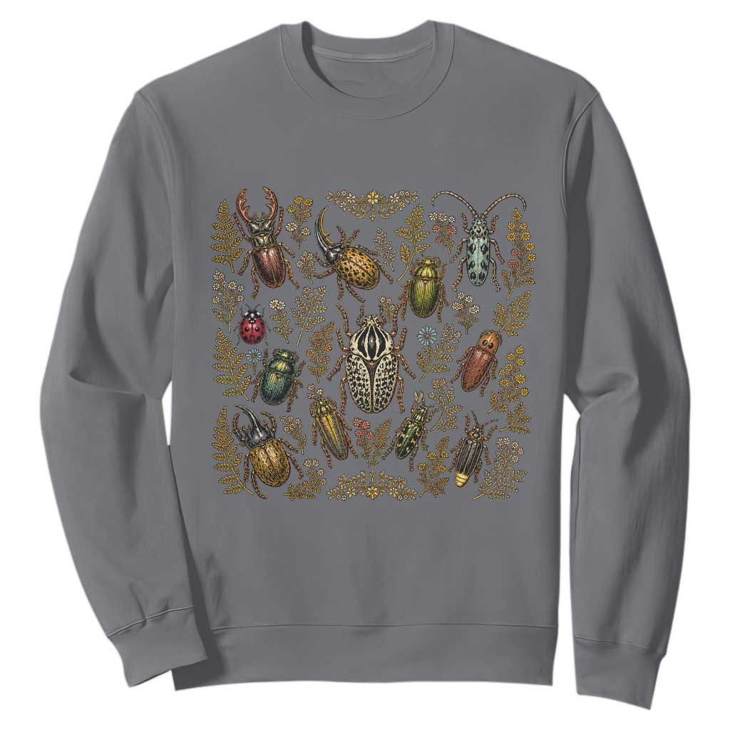 Insect Bug Collection Collector Entomologist Entomology Sweatshirt TS10 Charcoal Print Your Wear
