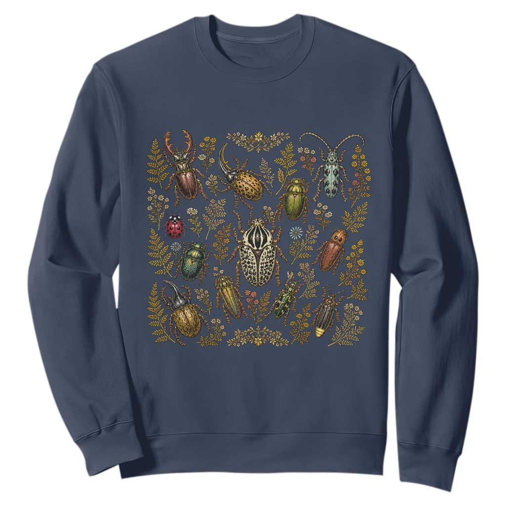 Insect Bug Collection Collector Entomologist Entomology Sweatshirt TS10 Navy Print Your Wear