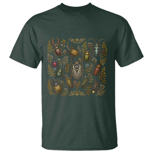 Insect Bug Collection Collector Entomologist Entomology T Shirt TS10 Dark Forest Green Print Your Wear
