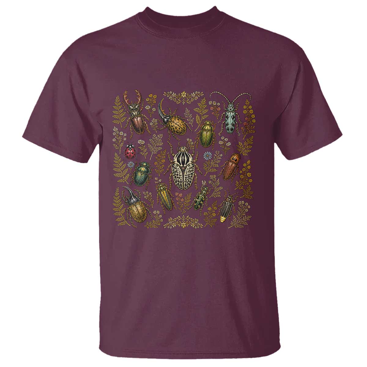 Insect Bug Collection Collector Entomologist Entomology T Shirt TS10 Maroon Print Your Wear