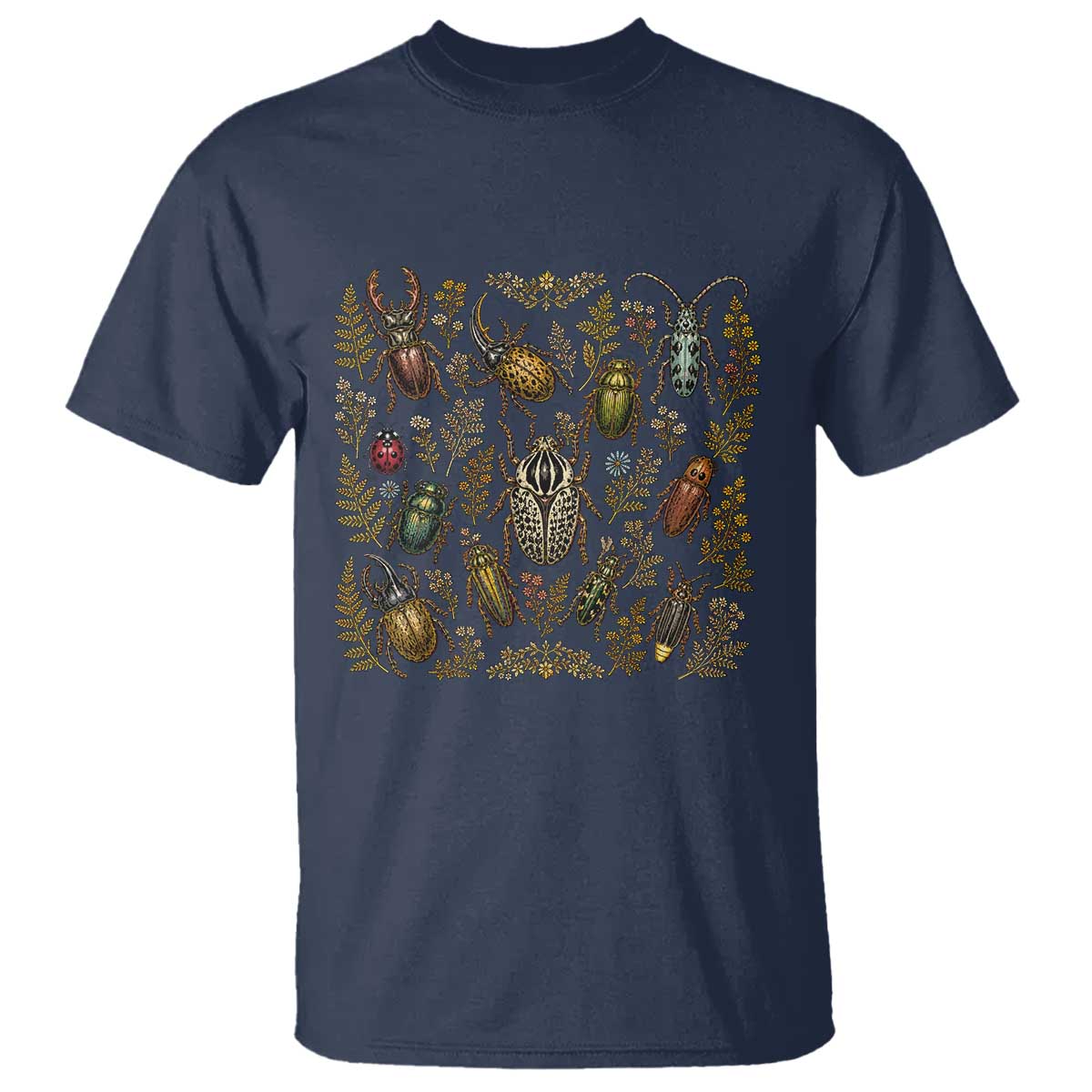 Insect Bug Collection Collector Entomologist Entomology T Shirt TS10 Navy Print Your Wear