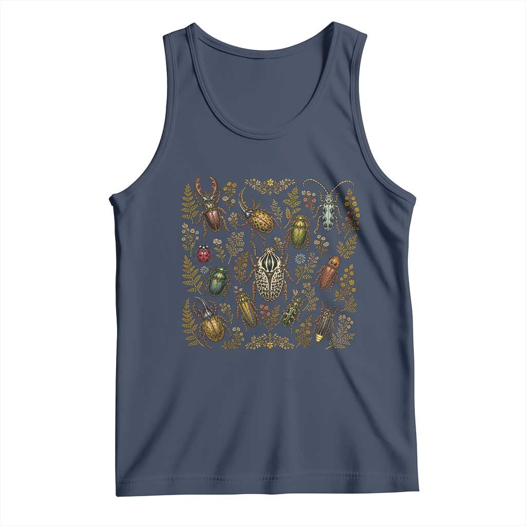 Insect Bug Collection Collector Entomologist Entomology Tank Top TS10 Navy Print Your Wear