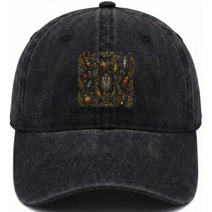 Insect Bug Collection Collector Entomologist Entomology Washed Cotton Baseball Cap TS10 Print Your Wear