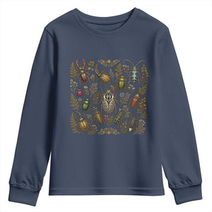 Insect Bug Collection Collector Entomologist Entomology Youth Sweatshirt TS10 Navy Print Your Wear