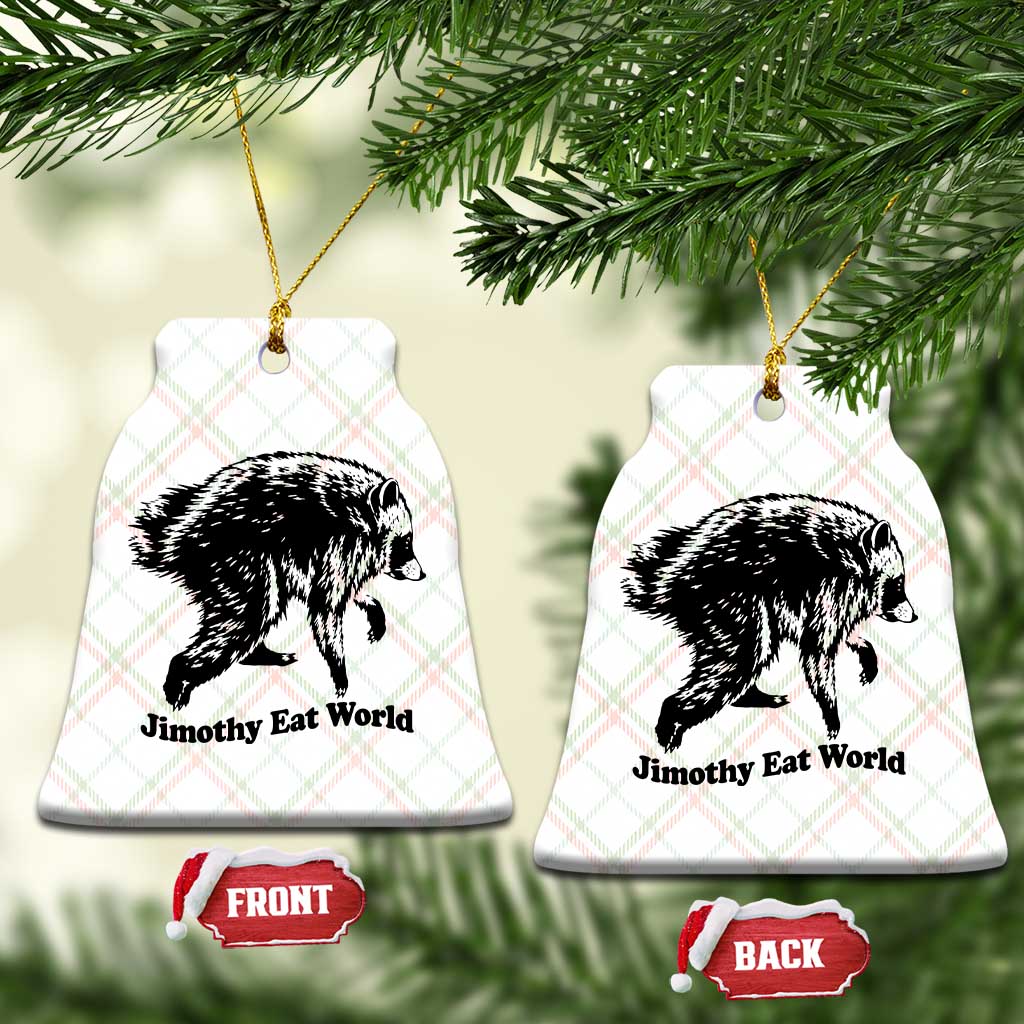 Jimothy Eat World Funny Viral Raccoon Seattle Trash Panda Ceramic Ornament TS10 Print Your Wear