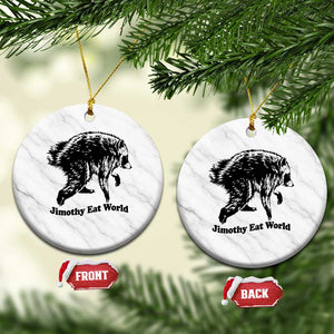 Jimothy Eat World Funny Viral Raccoon Seattle Trash Panda Ceramic Ornament TS10 1pc White Marble Print Your Wear