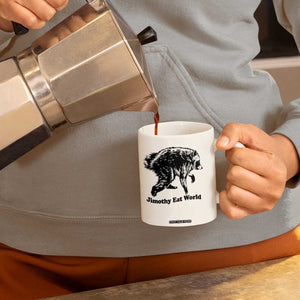 Jimothy Eat World Funny Viral Raccoon Seattle Trash Panda Coffee Mug TS10 Print Your Wear