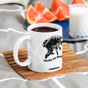 Jimothy Eat World Funny Viral Raccoon Seattle Trash Panda Coffee Mug TS10 Print Your Wear
