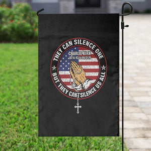 Charlie Kirk Memorial Garden Flag Retro American Flag TS10 Print Your Wear