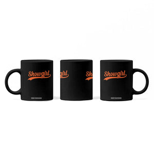Showgirl Coffee Mug Varsity Script Vintage Sports Jersey Style TS10 Print Your Wear