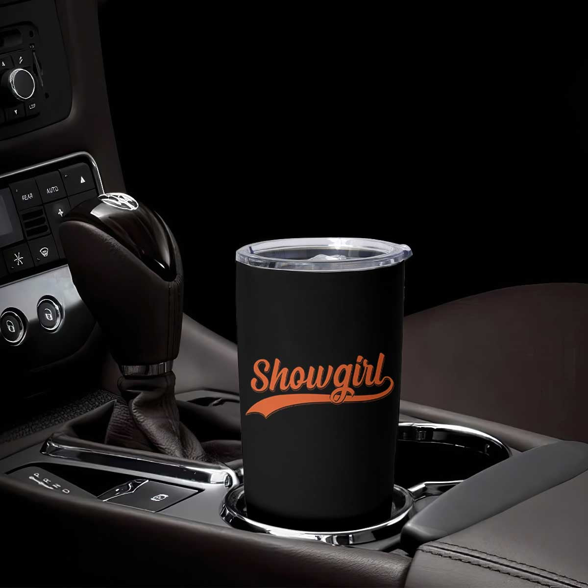 Showgirl Tumbler Cup Varsity Script Vintage Sports Jersey Style TS10 Print Your Wear