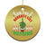 Funny Xmas Christmas Ornament On The List Of Naughty And I Regret Nothing Christmas TS10 Print Your Wear