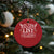 Funny Xmas Christmas Ornament On The Naughty List And I Regret Nothing TS10 Print Your Wear