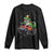 Christmas Dinosaur Monster Truck Long Sleeve Shirt TS10 Black Print Your Wear