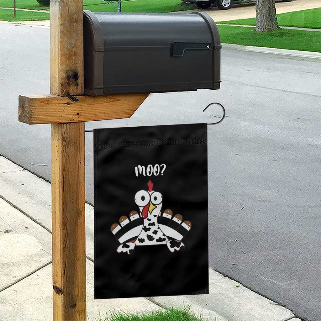 Funny Thanksgiving Garden Flag Turkey Moo Cow Farmer Gift TS10 Print Your Wear