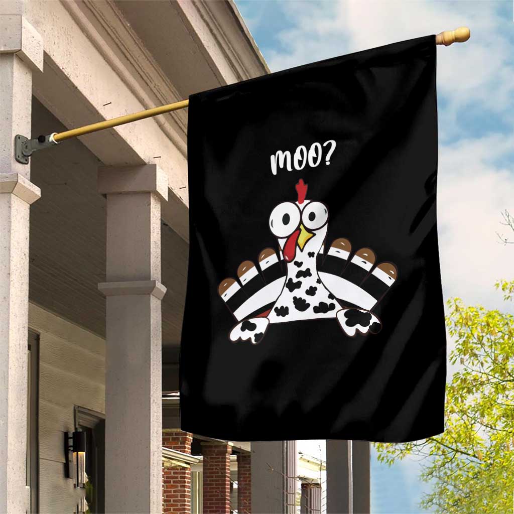Funny Thanksgiving Garden Flag Turkey Moo Cow Farmer Gift TS10 Print Your Wear
