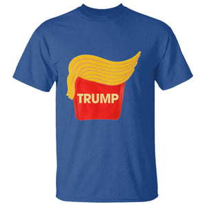 Funny Trump Fries T Shirt Mac Daddy Gift for Republican TS10 Royal Blue Print Your Wear